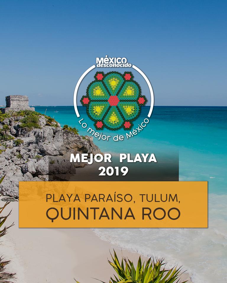 Mejor Playa de México 2019