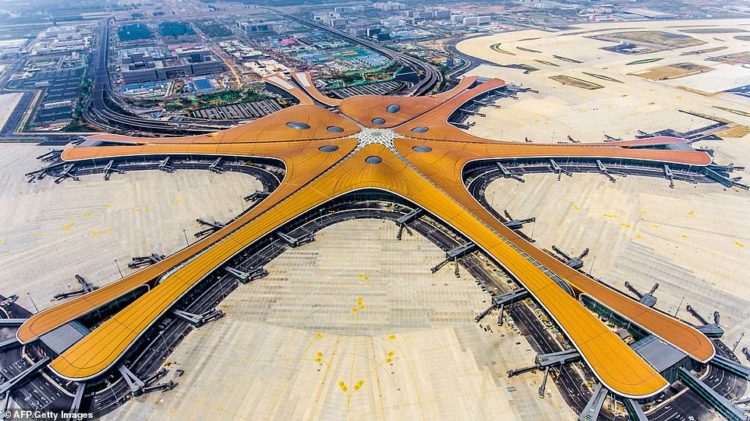 nuevo mega aeropuerto Beijing