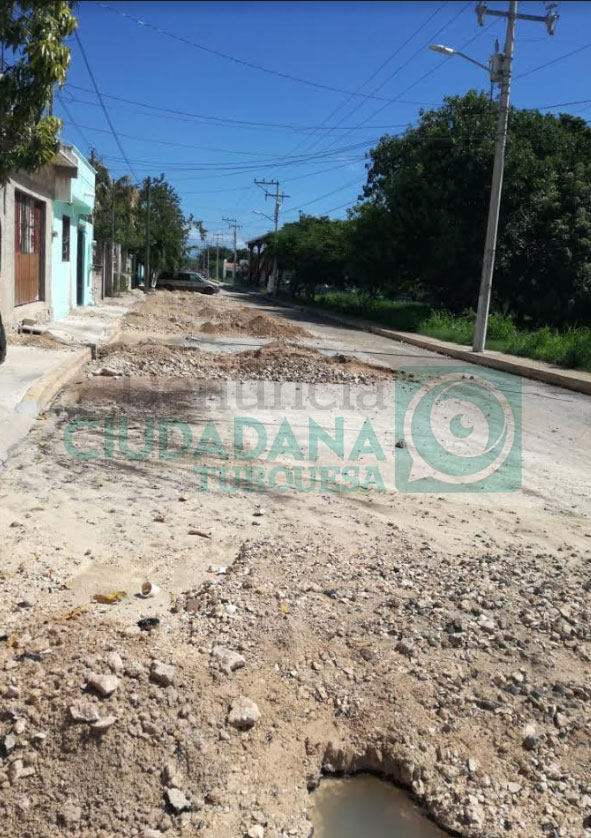 La negligencia de trabajadores del Ayuntamiento de Benito Juárez dejó sin servicio de agua potable a habitantes de la Supermanzana 227