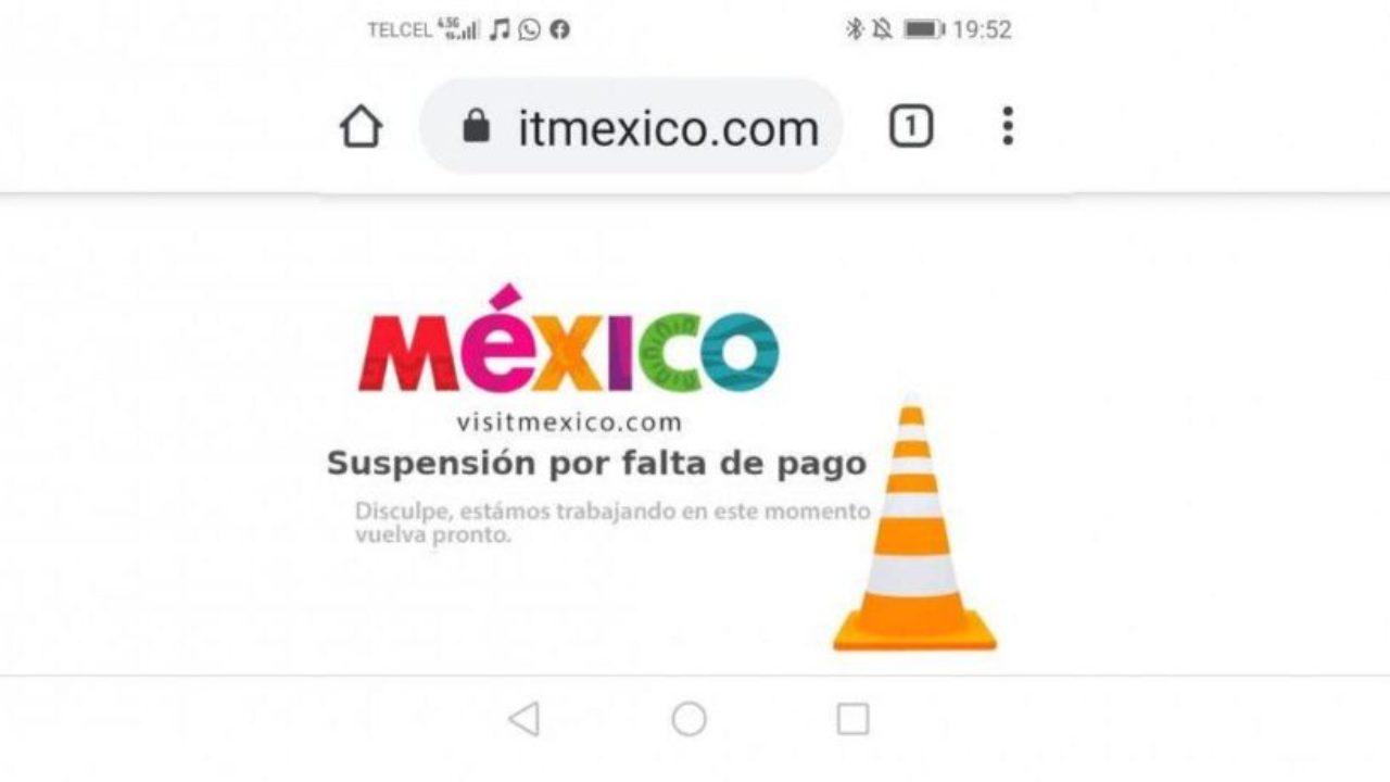 Bloquean sitio web visitmexico.com por falta de pago; alegan ...